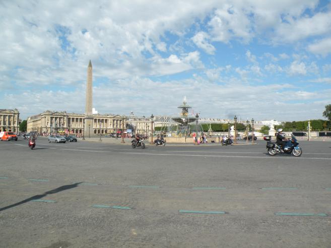  vue générale de la place de la Concorde